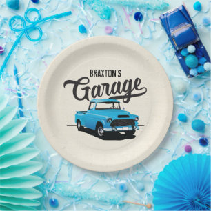 Assiettes en papier personnalisées pour anniversai