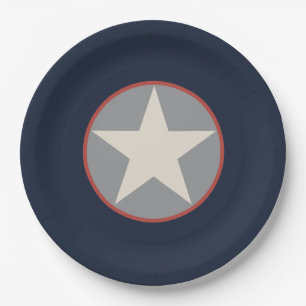 Assiettes en Papier pour Adieu Militaire Duty Call