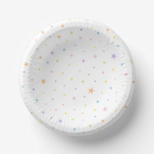 Assiettes en papier pour anniversaire avec confett