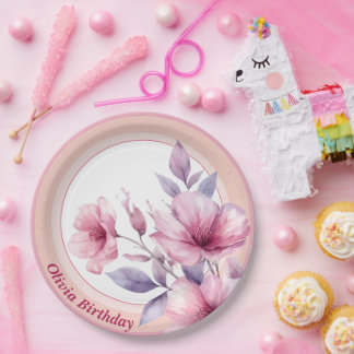 Assiettes en papier pour anniversaire de enfants