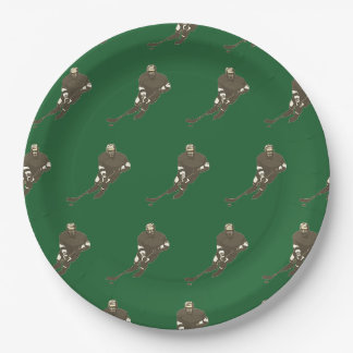 Assiettes en papier pour équipe de hockey