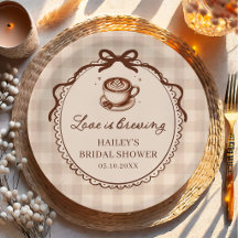 Assiettes en papier pour la fête de mariage autour