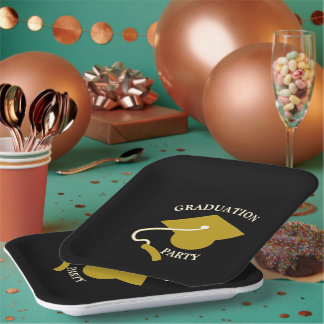Assiettes en papier pour la fête de remise des dip