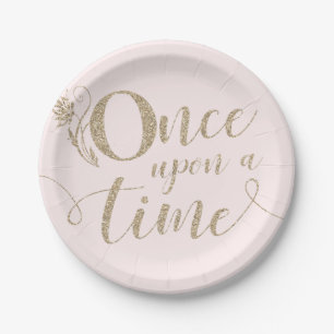 Assiettes en Papier Princesse Il était une fois
