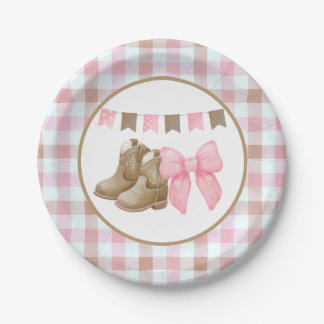 Assiettes en papier thème révélation de genre Bott