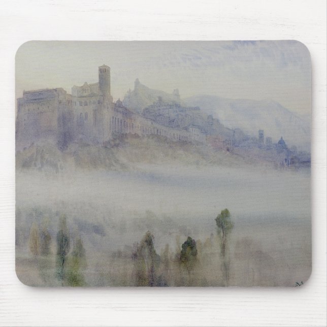 Assisi, früher Morgen Mousepad (Vorne)