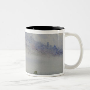 Assisi, früher Morgen Zweifarbige Tasse