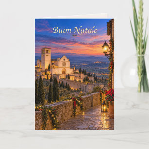 Assisi Italien Frohe Weihnachten
