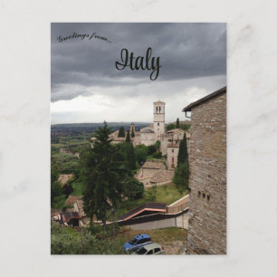 Assisi Italien Postkarte