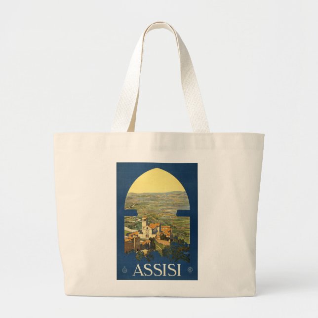 Assisi Jumbo Stoffbeutel (Vorne)