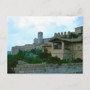 Assisi, obere Basilica Postkarte
