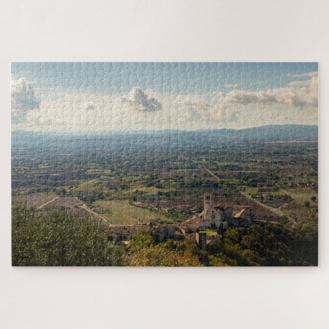 Assisi schlicht und Basilica de Saint Francis, Ita (Horizontal)