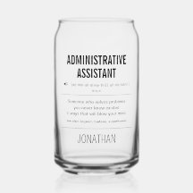 Assistant administratif personnalisé amusant