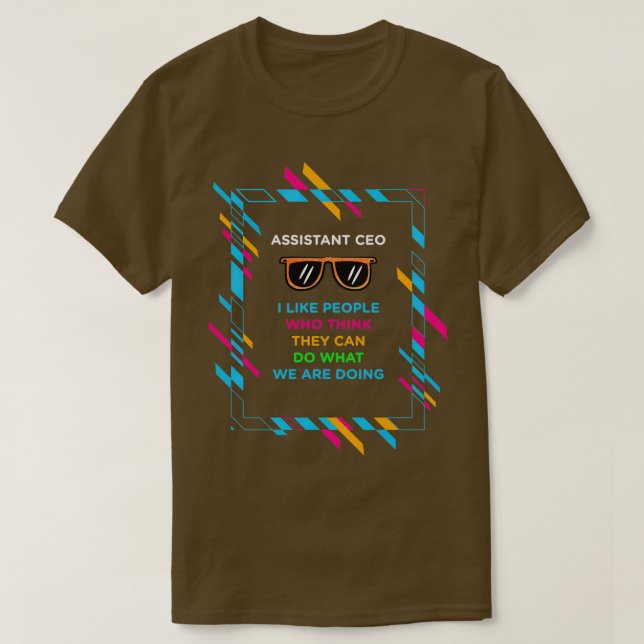 ASSISTANT CEO Classic TShirt (Design vorne)