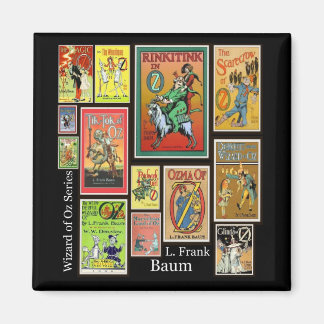 Assistant de Oz L Frank Baum Magnet collage