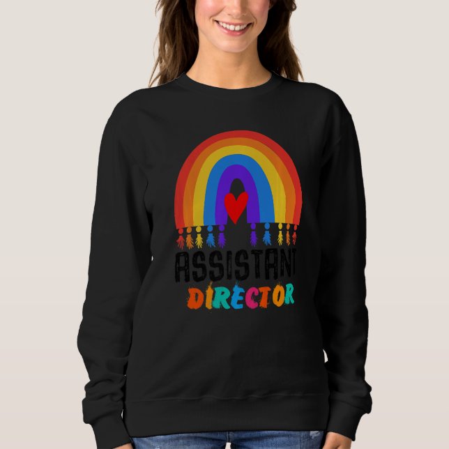 Assistant Director Appreciation Week Theater Nursi Sweatshirt (Vorderseite)