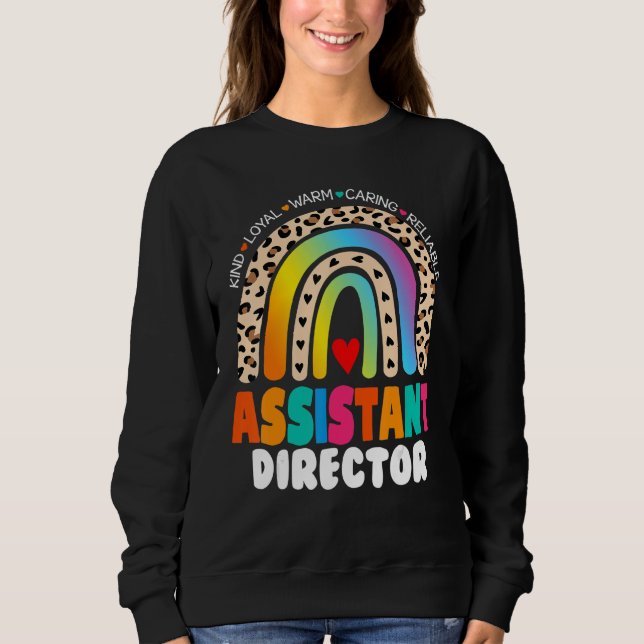 Assistant Director Appreciation Week Theater Nursi Sweatshirt (Vorderseite)