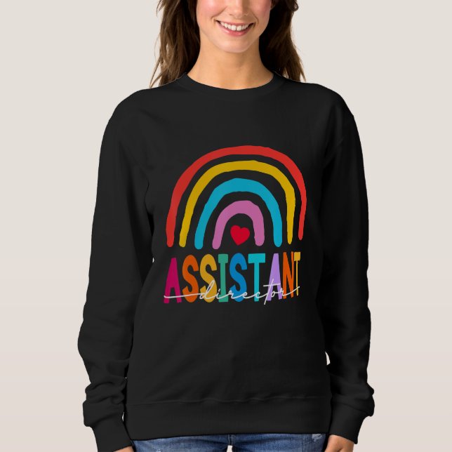 Assistant Director Appreciation Week Theater Nursi Sweatshirt (Vorderseite)