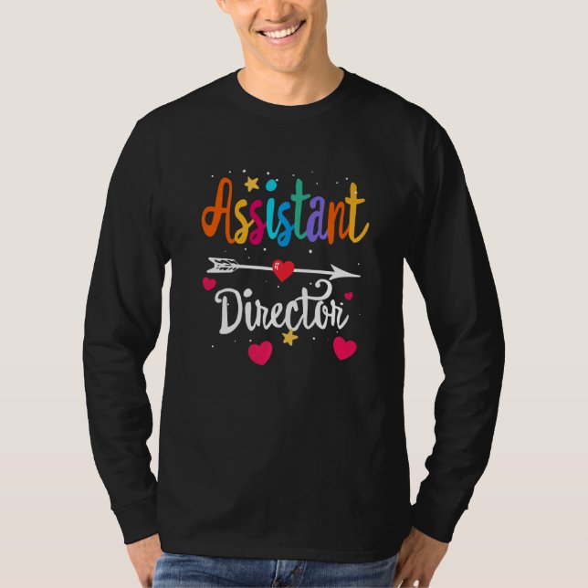 Assistant Director Appreciation Week Theater Nursi T-Shirt (Vorderseite)