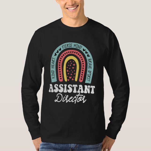 Assistant Director Appreciation Week Theater Nursi T-Shirt (Vorderseite)