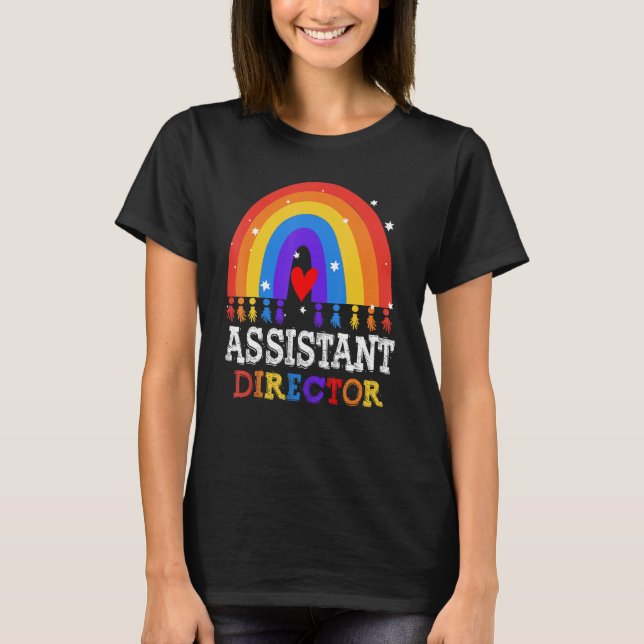 Assistant Director Appreciation Week Theater Nursi T-Shirt (Vorderseite)