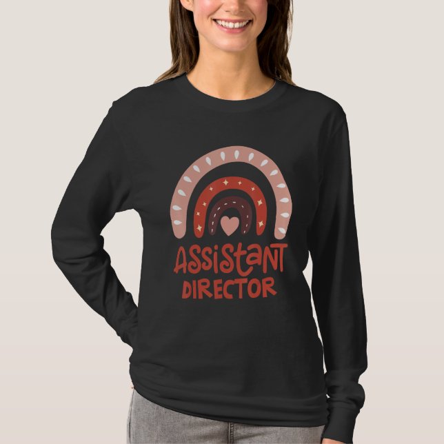 Assistant Director Appreciation Week Theater Nursi T-Shirt (Vorderseite)