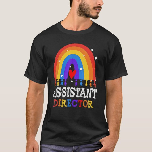 Assistant Director Appreciation Week Theater Nursi T-Shirt (Vorderseite)