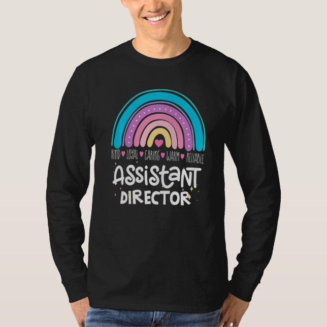 Assistant Director Appreciation Week Theater Nursi T-Shirt (Vorderseite)