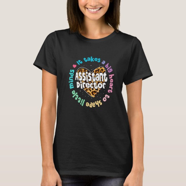 Assistant Director Apprecive Week Theater Nursi T-Shirt (Vorderseite)