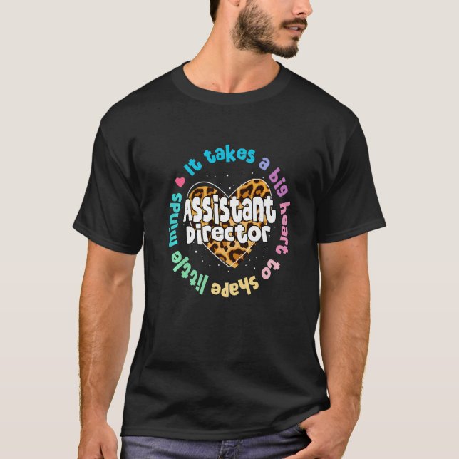 Assistant Director Apprecive Week Theater Nursi T-Shirt (Vorderseite)