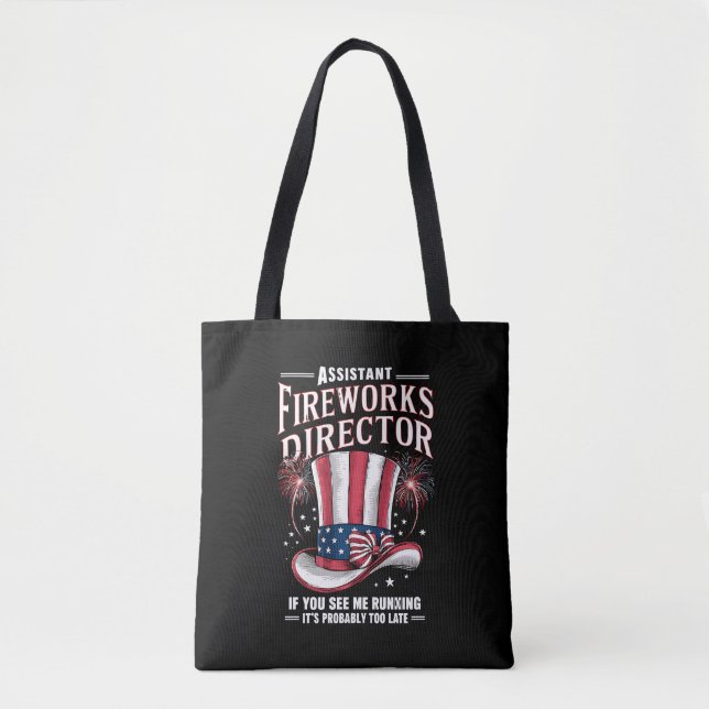Assistant Fireworks Director USA 4. Juli Tasche (Vorderseite)