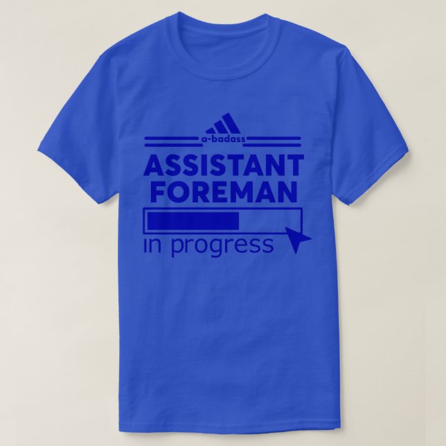 ASSISTANT FOREMAN T-Shirt (Design vorne)