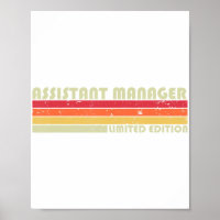 ASSISTANT MANAGER Funny Job Title Profession Birth