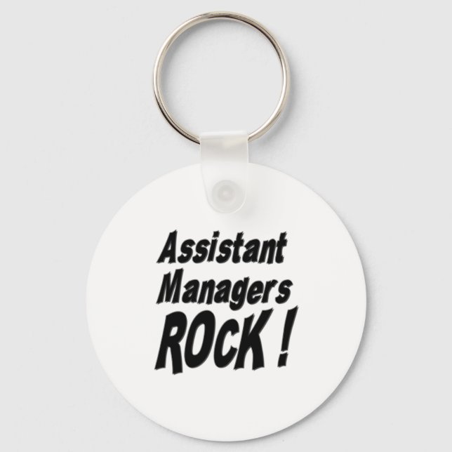 Assistant Managers Rock! Schlüsselanhänger (Vorderseite)