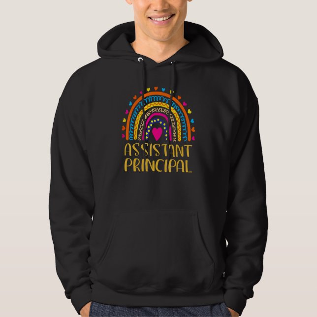 Assistant Principal Last Day Of School Teacher App Hoodie (Vorderseite)