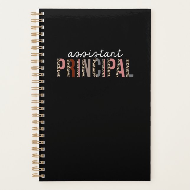 Assistant Principal Leopard Print Funny Gift (Devant)
