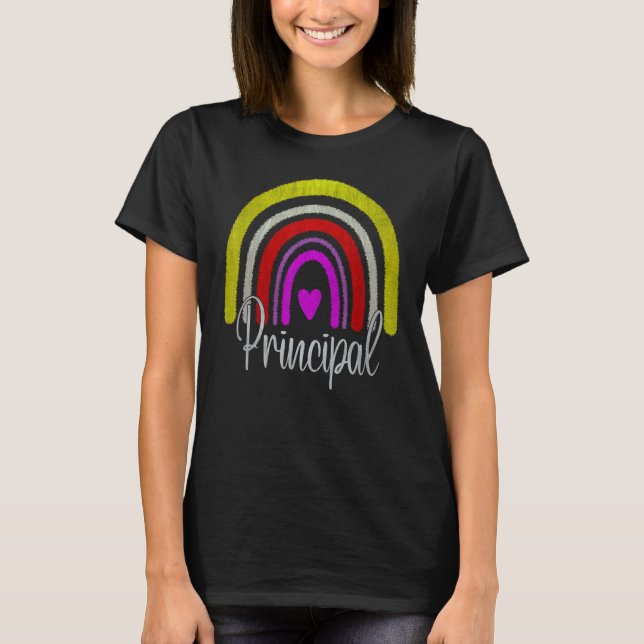 Assistant Principal Rainbow Future Principal  Teac T-Shirt (Vorderseite)