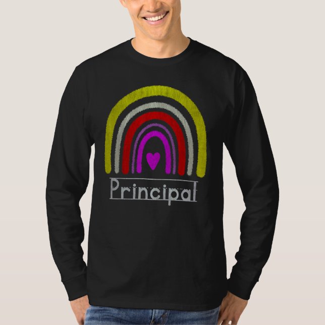 Assistant Principal Rainbow Future Principal  Teac T-Shirt (Vorderseite)