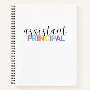 Assistant Principal Spiral Notebook Notizbuch