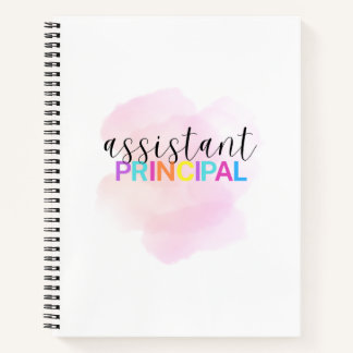 Assistant Principal Spiral Notebook Notizbuch