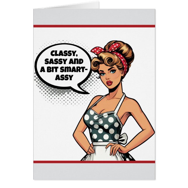 Assistant rétro Pinup_ Smart (Devant)