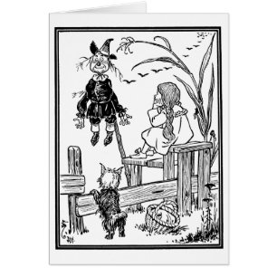Assistant vintage d'Oz, Dorothy Toto Rencontre ave