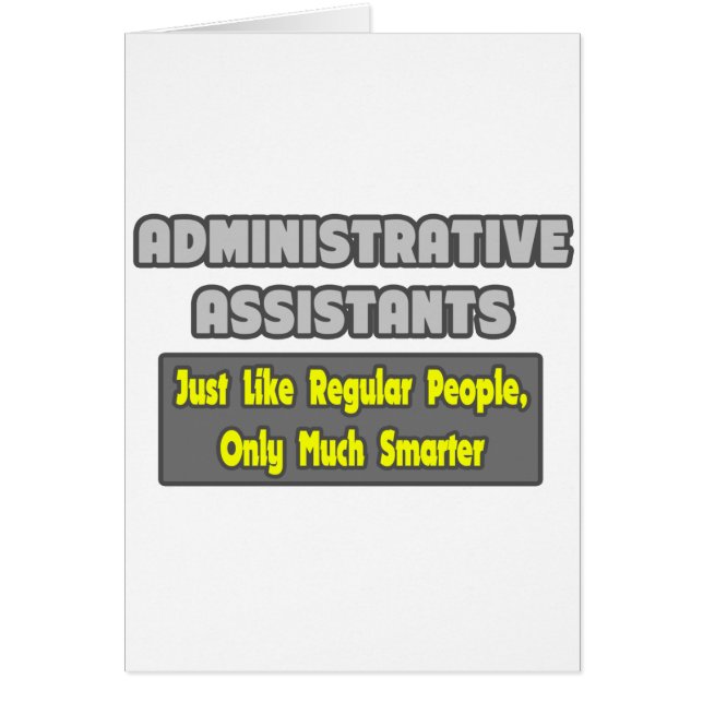 Assistants administratifs...Plus intelligents (Devant)