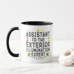Assistent des Experten für Außenbeleuchtung Cool Tasse