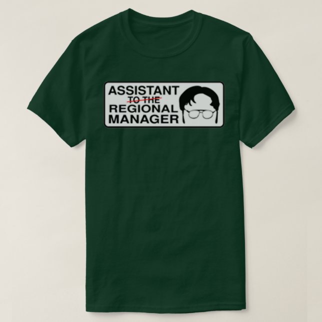 Assistent des Regionalmanagers 22 T-Shirt (Design vorne)