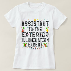 Assistent des Sachverständigen für Außenbeleuchtun T-Shirt