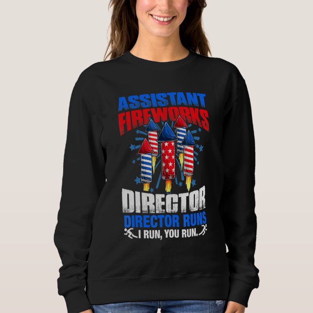 Assistent Fireworks Director Shirt I Run You Run 4 (Vorderseite)