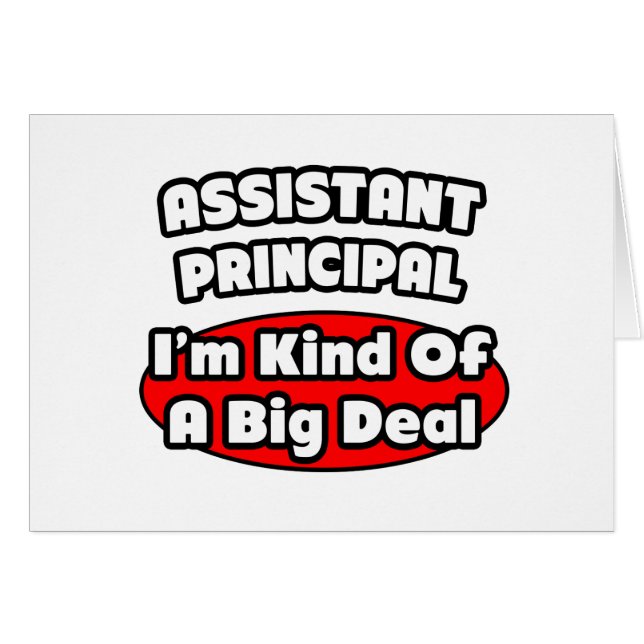 Assistent Principal...Big Deal (Vorderseite (Horizontal))