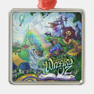Assistent von Oz Silbernes Ornament