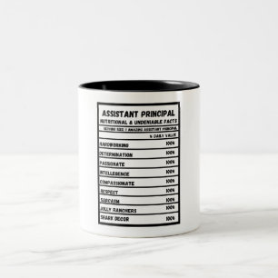 Assistent zweifarbige tasse